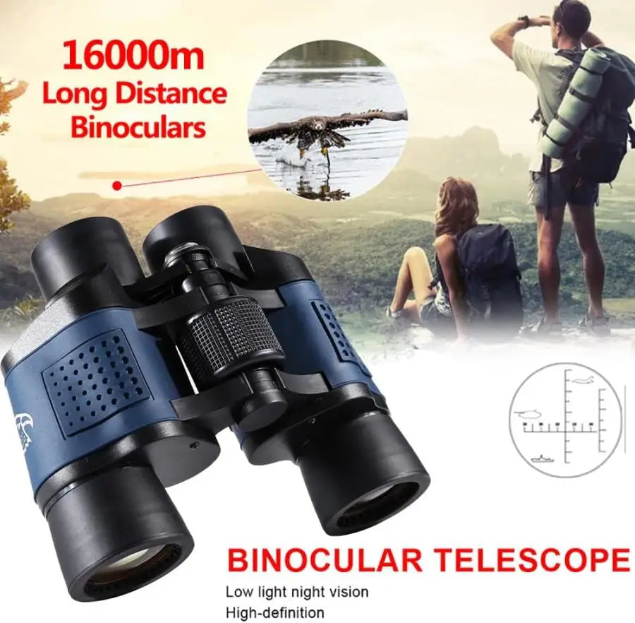 Binocular Nocturno Visión Telescópio Hd 60X60